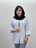 شومیز مانتویی اتوسا