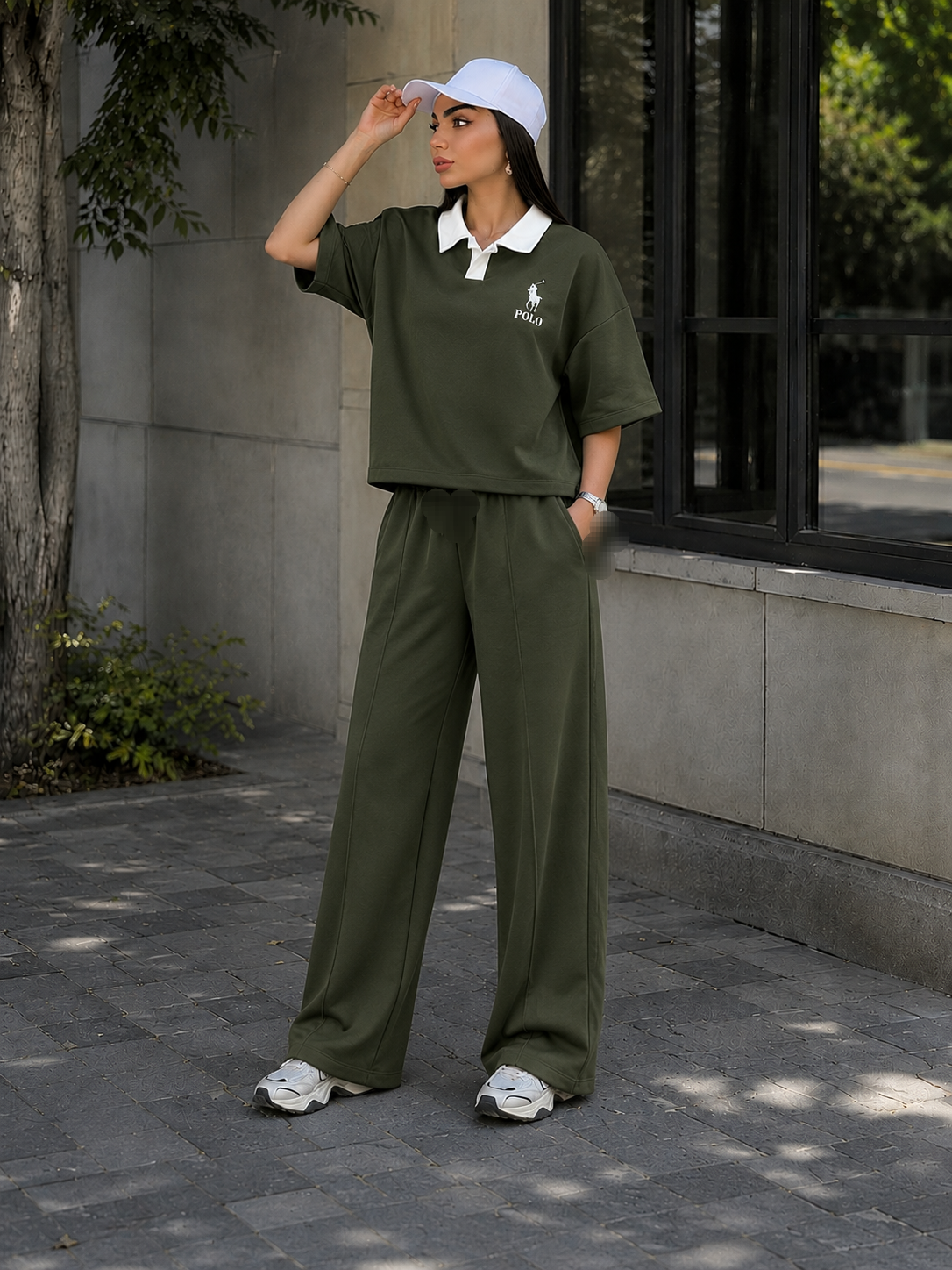 ست تیشرت شلوار Polo گلکسی