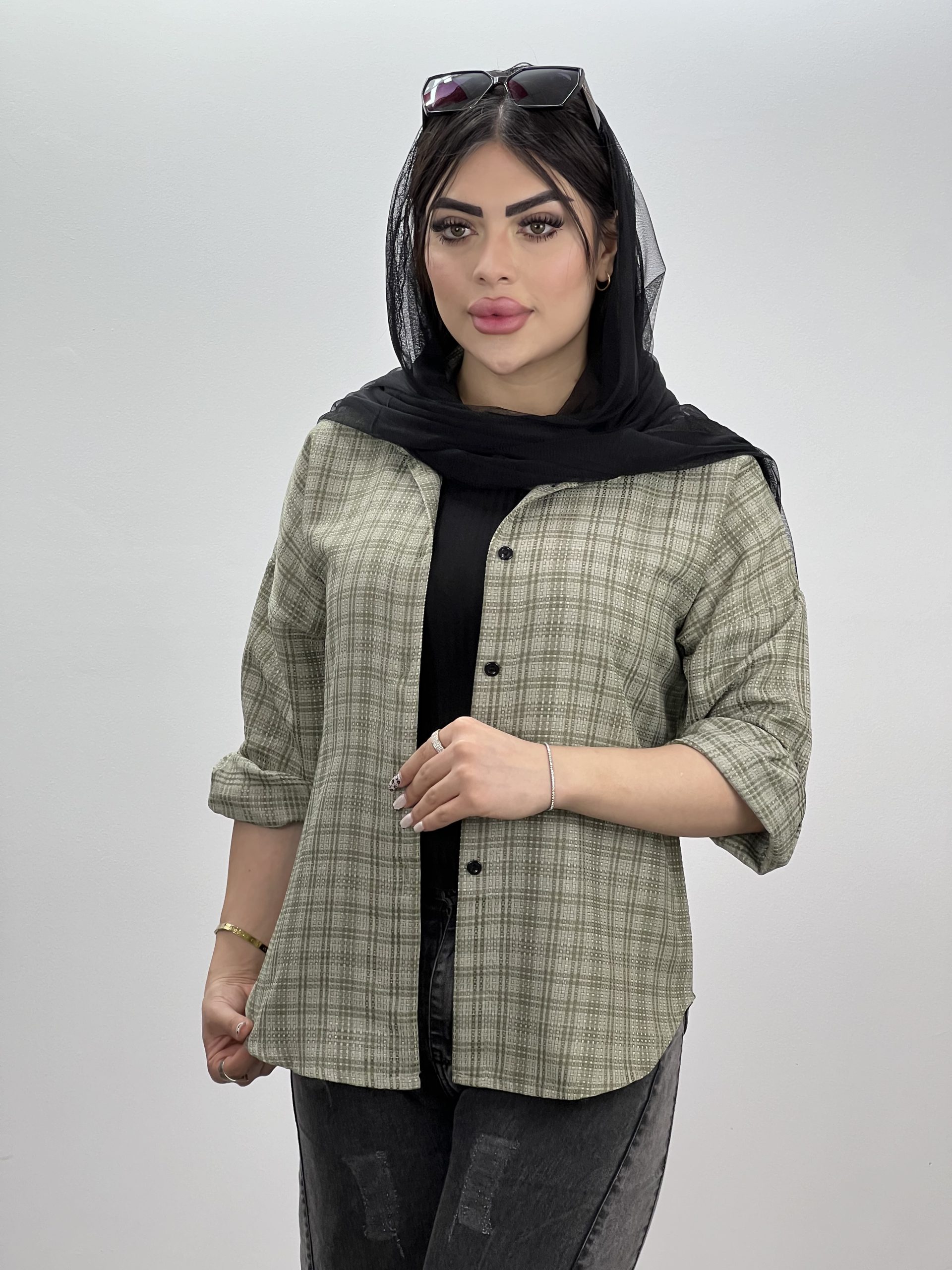 شومیز مانتو بیسکوییتی